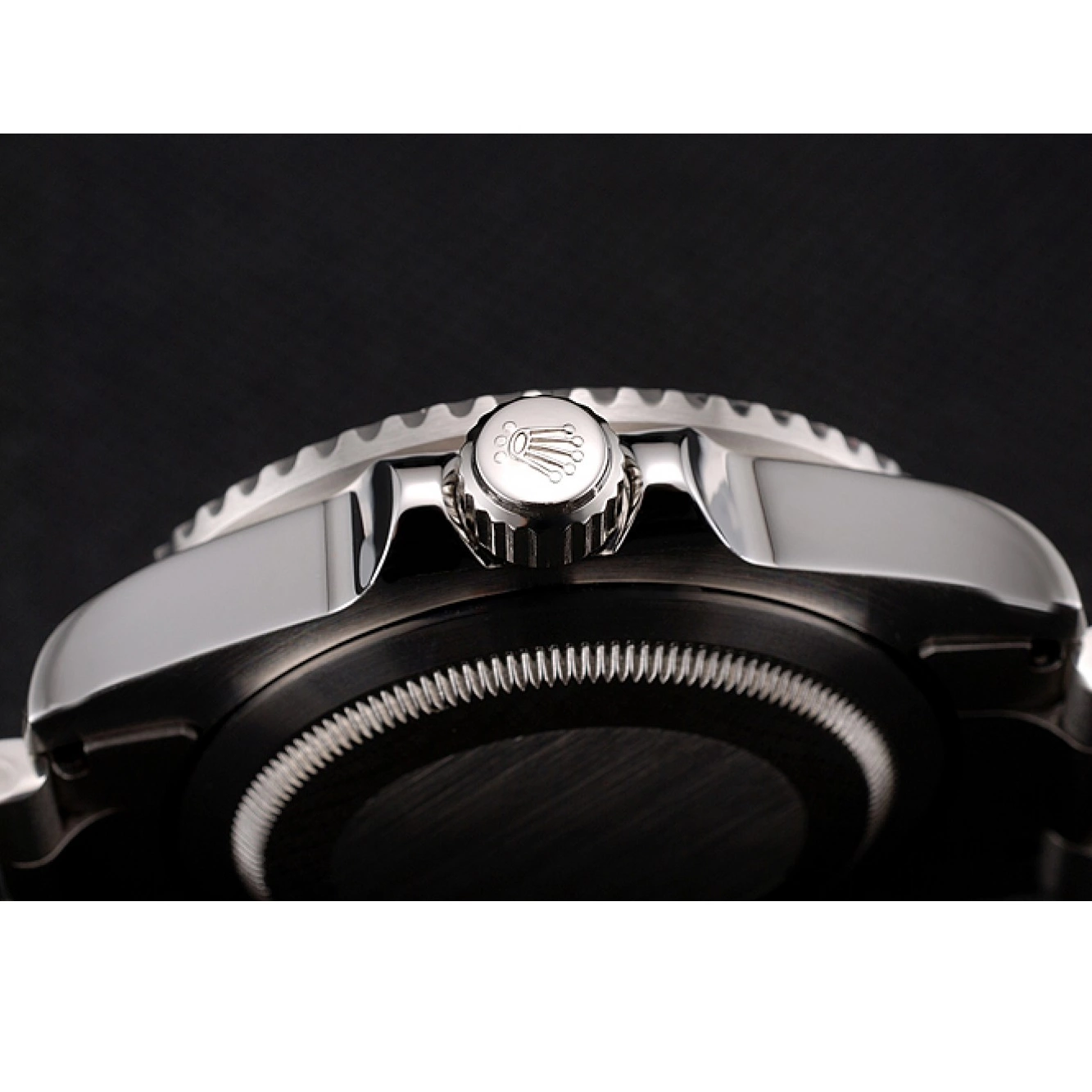Aaa replica watch 1453751 Swiss Pepsi GMT II Rolex Bracelet Master Black Bezel Dial Steel Case Stainless And 0603